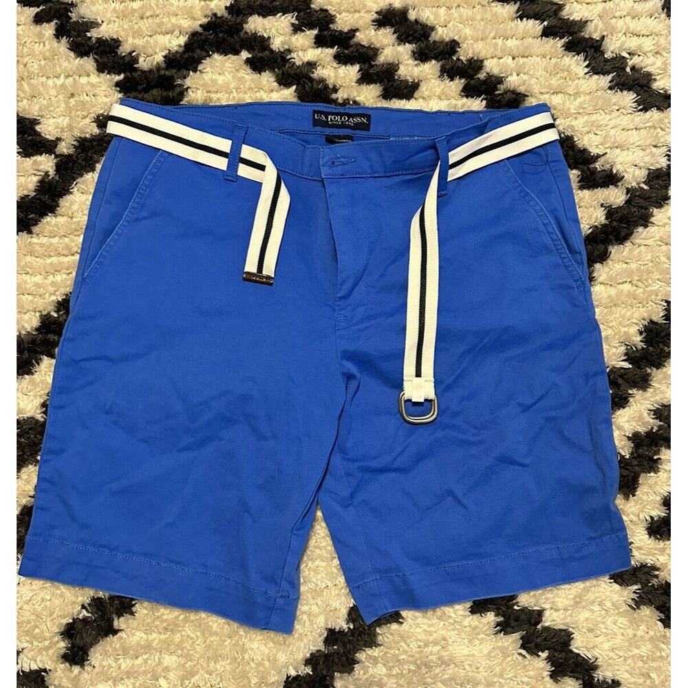Polo Ralph Lauren mens Stretch chino Flat Front shorts size W38 A111